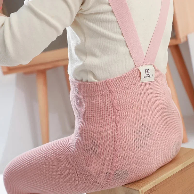 Elastic Tights for Girls Cotton Leggings - PAMU8
