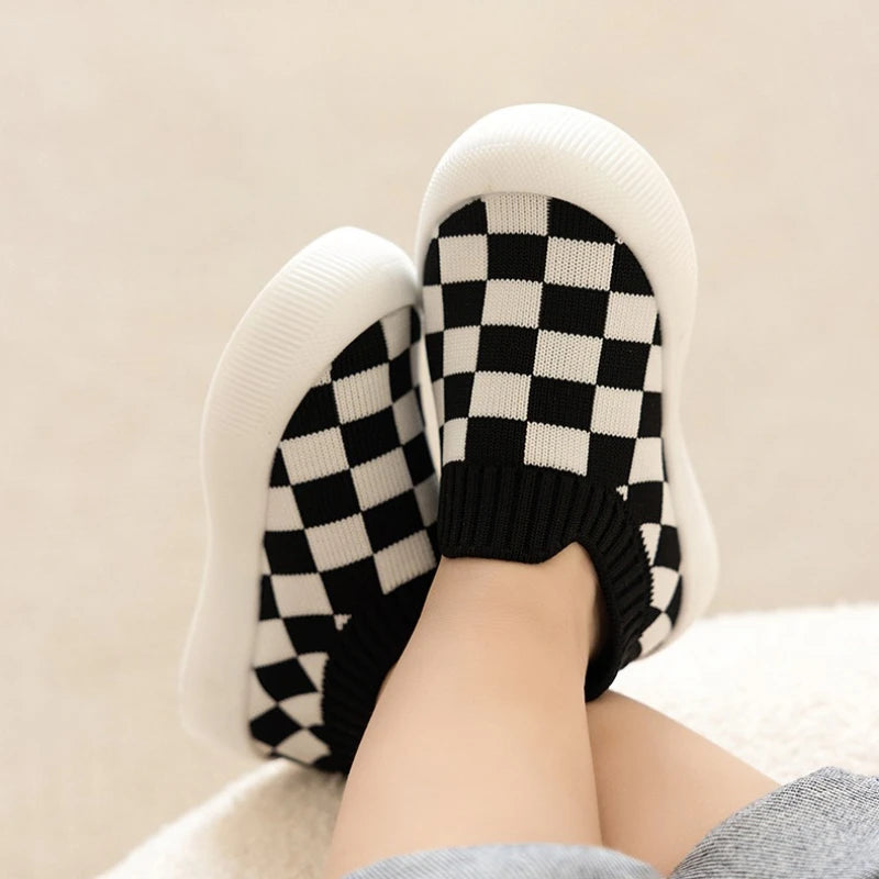 Classic Plaid Non-Slip Sneakers Sport Shoes - PAMU8