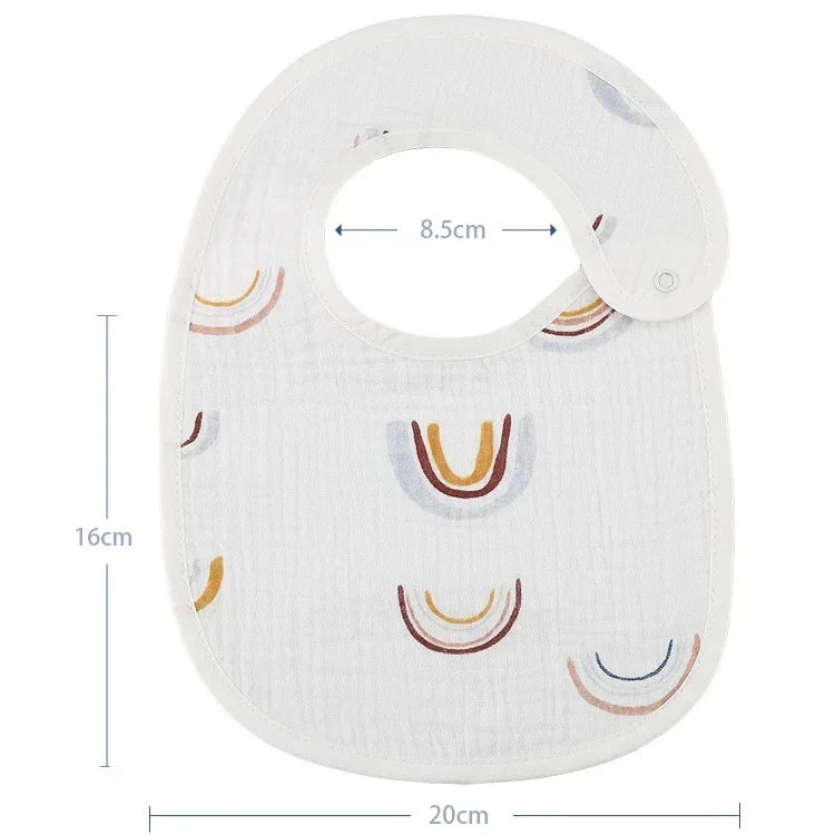 2pcs Waterproof Baby Bibs