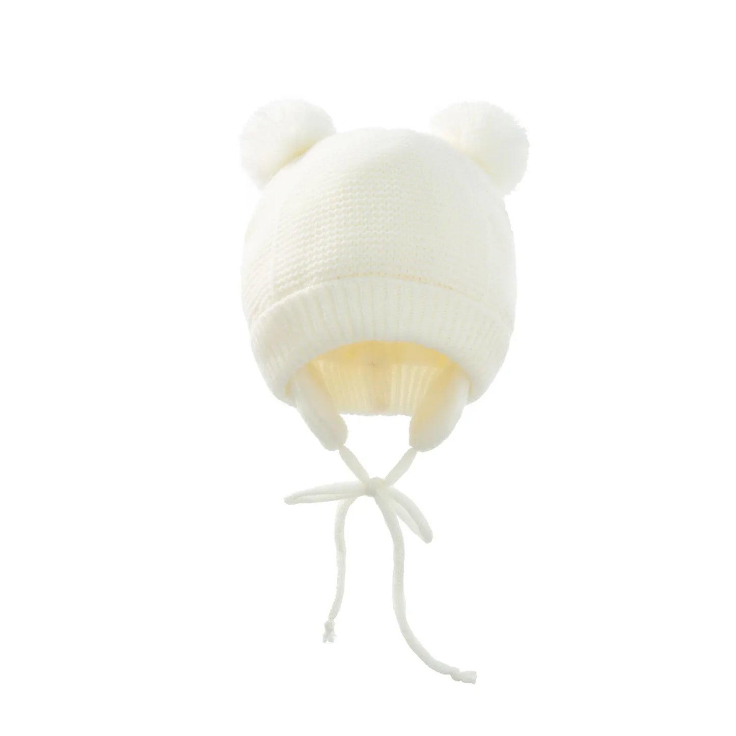Knit Baby Hat Gloves Set