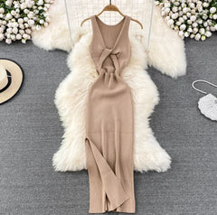 Summer Sleeveless Maternity Dress