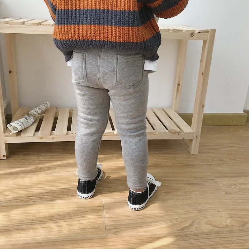 Jeans Boys and Girls' Solid color