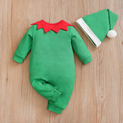 Long Sleeve Christmas Jumpsuit