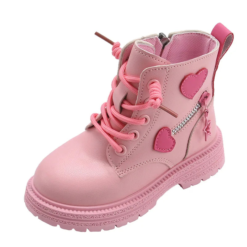 Girls Snow Furry Ankle Boots