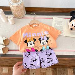 Baby Girl Shorts Set