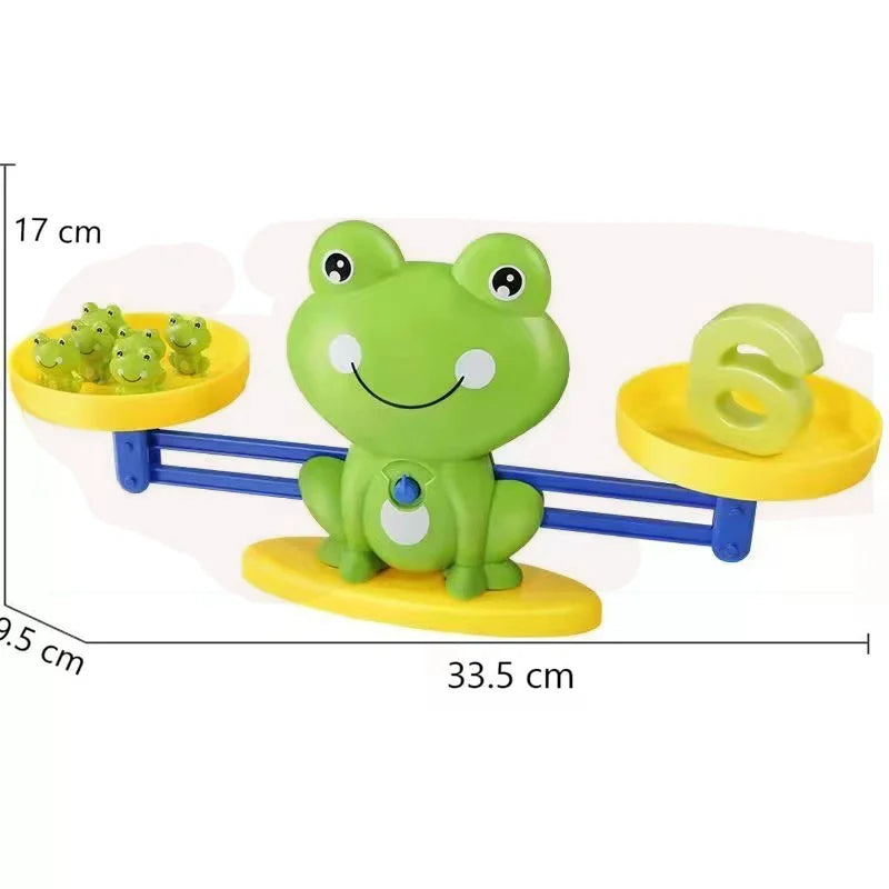 Frog Balance Montessori Math Toys