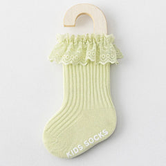 Kids Non-Slip Knee High Sock