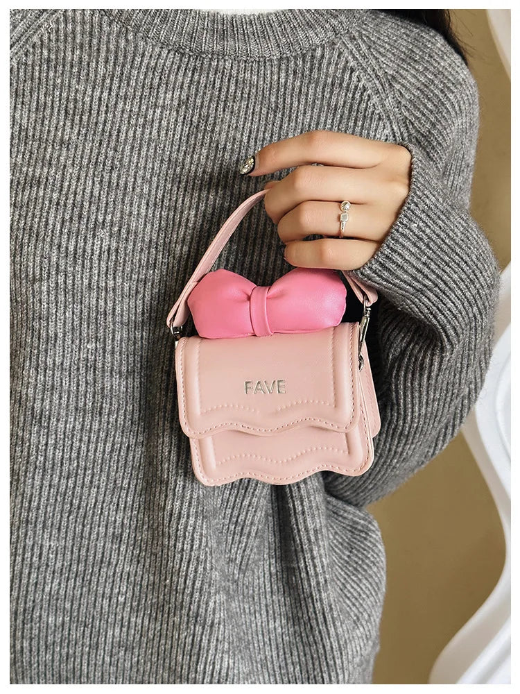 Sweet Bow Shoulder Bags