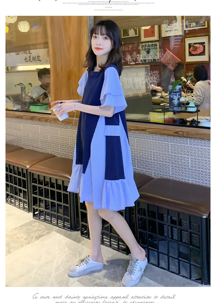 Fashion New Casual Maternity Dress