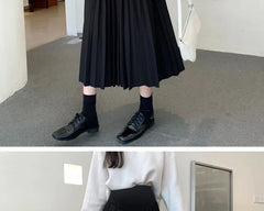 A-Line Casual Maternity Skirt