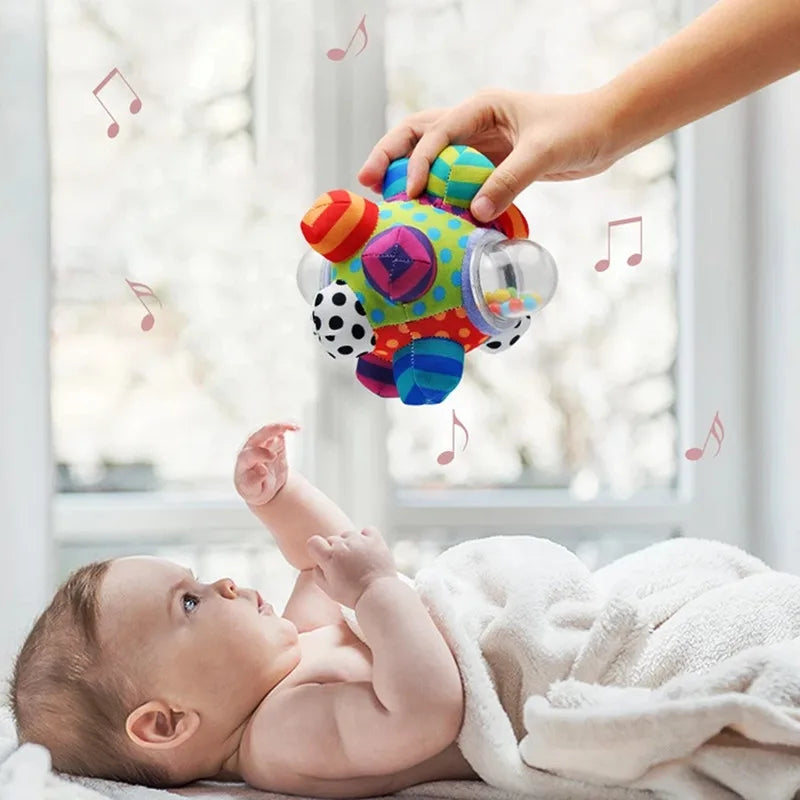 Loud Bell Baby Ball Rattles Toy - PAMU8