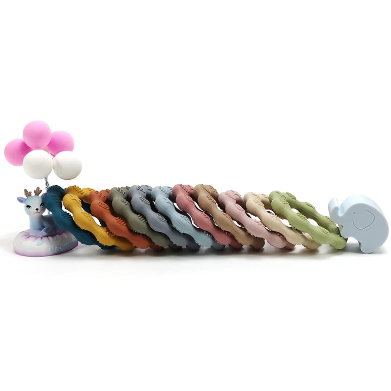 Baby Food Grade Silicone Newborn Grip Teething Toys - PAMU8