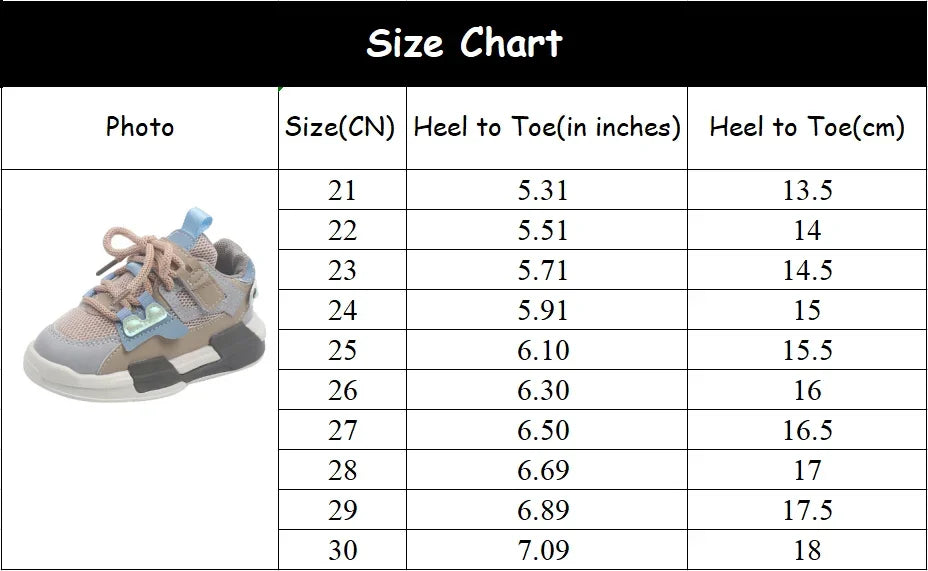 Spring Mesh Breathable Kids Sneakers