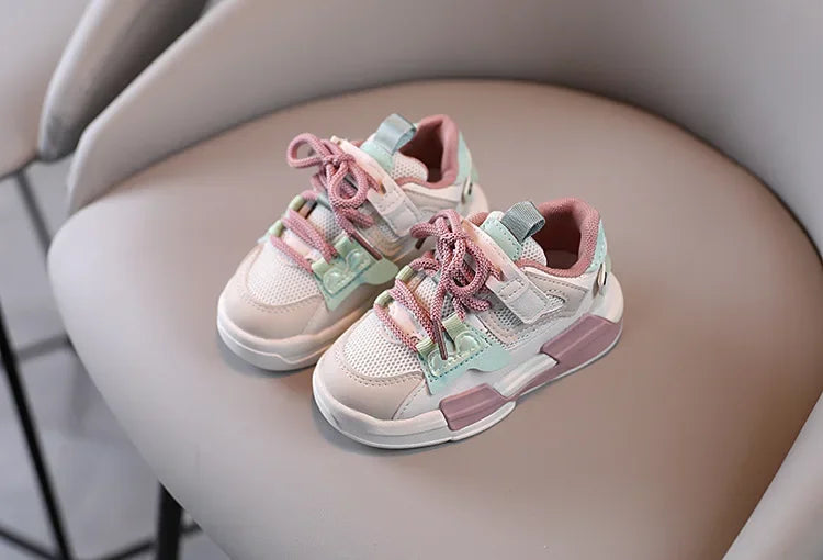 Spring Mesh Breathable Kids Sneakers