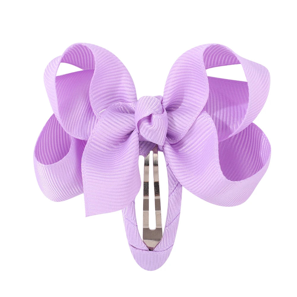 2Pcs Solid Bow Clips