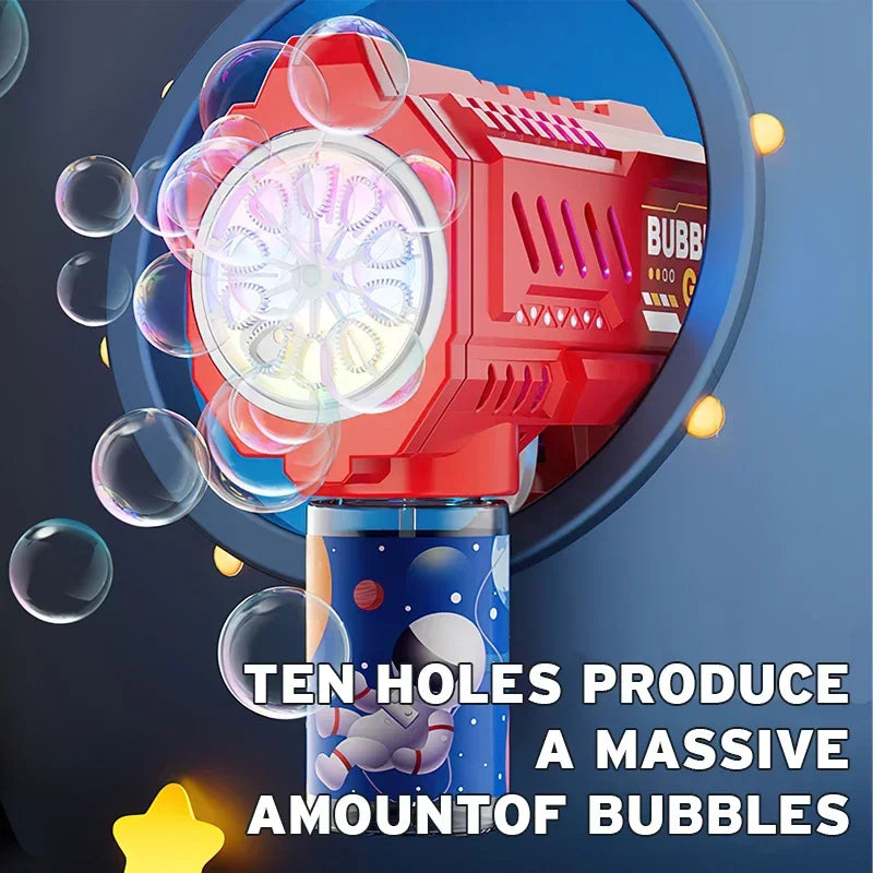 Bubble Gun Rocket Bubbles Machine