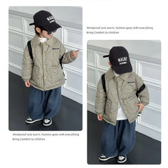 Cozy Plus Velvet Kids Coat