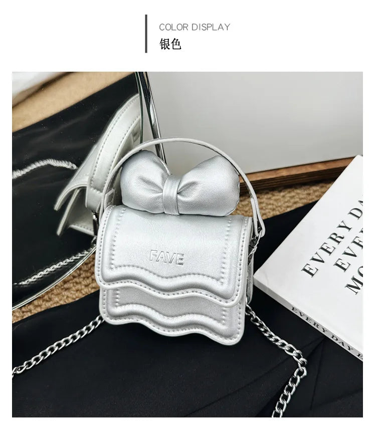 Sweet Bow Shoulder Bags