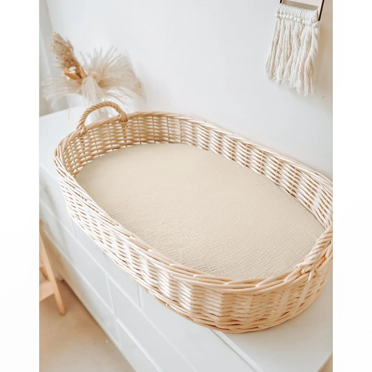 Breathable Crib Fitted Sheets Cradles Mattress Cover - PAMU8