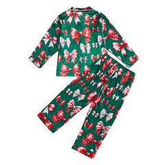 Girls Christmas Pajamas Set