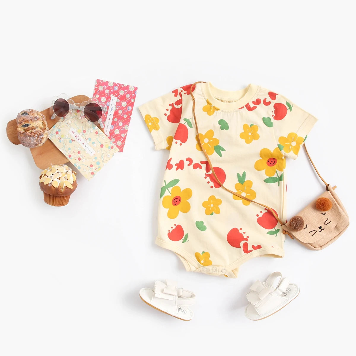 Short Sleeve Baby Bodysuits