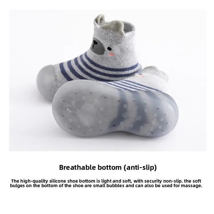 Non-Slip Learning Walk Socks