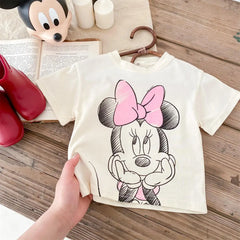 Girls Minnie Cartoon TShirt