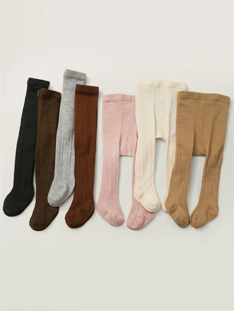 Baby Girls Bodysuit Knitted Leggings