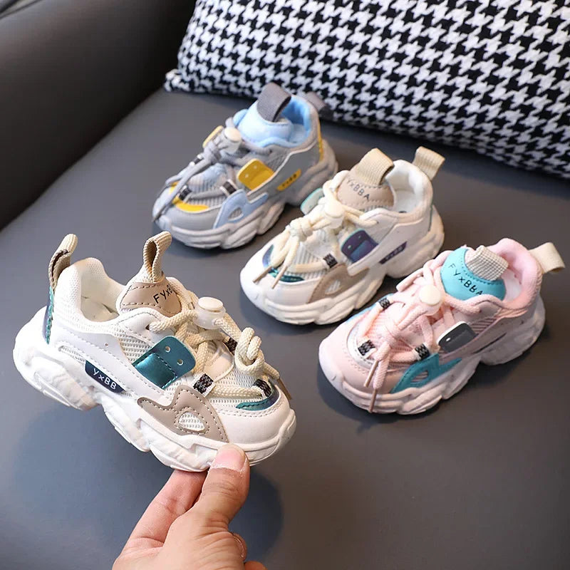 Spring Mesh Breathable Kids Sneakers