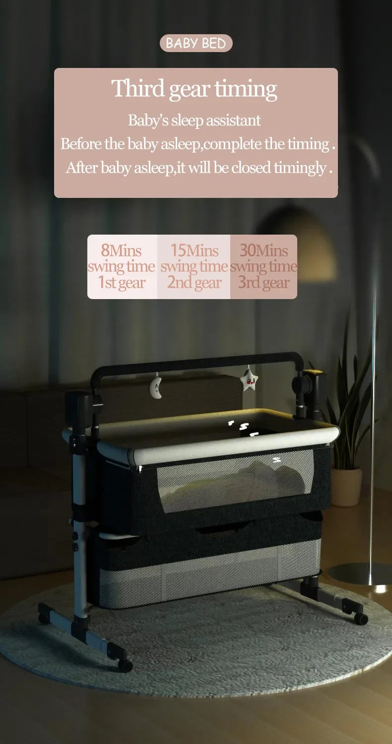 Electric Baby Crib Cradle for baby