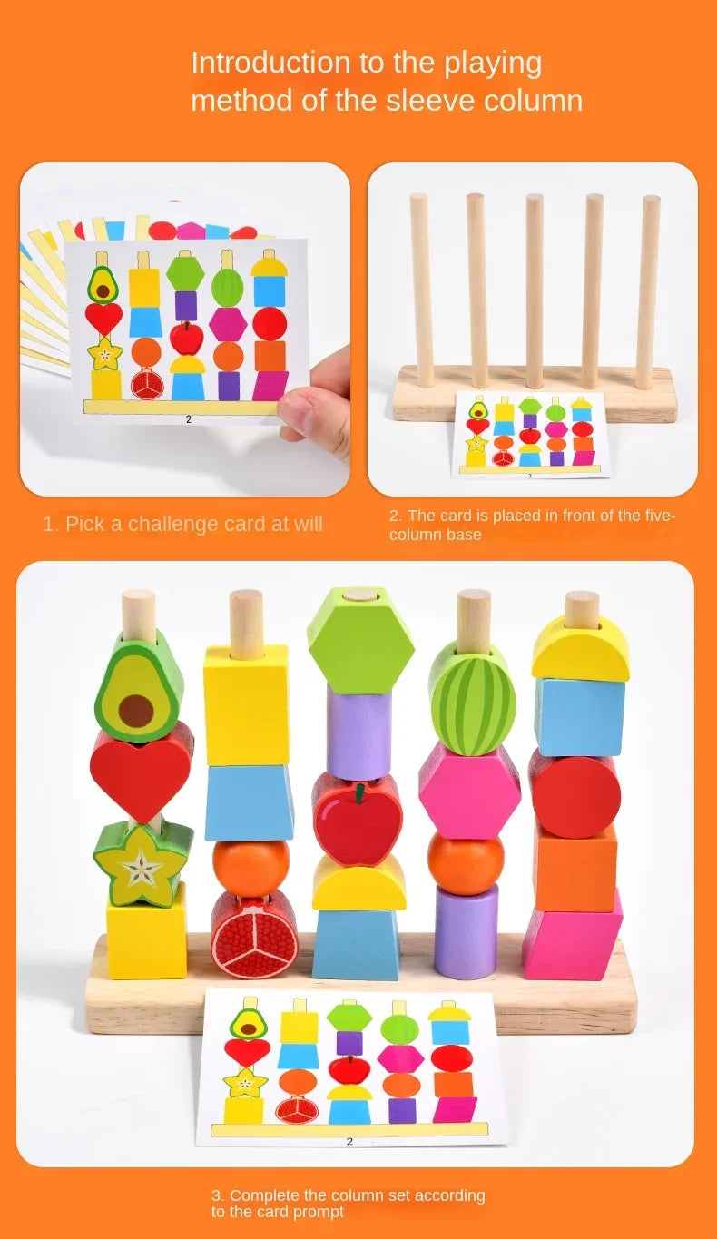 Toys Stacks Blocks Puzzle Game - PAMU8