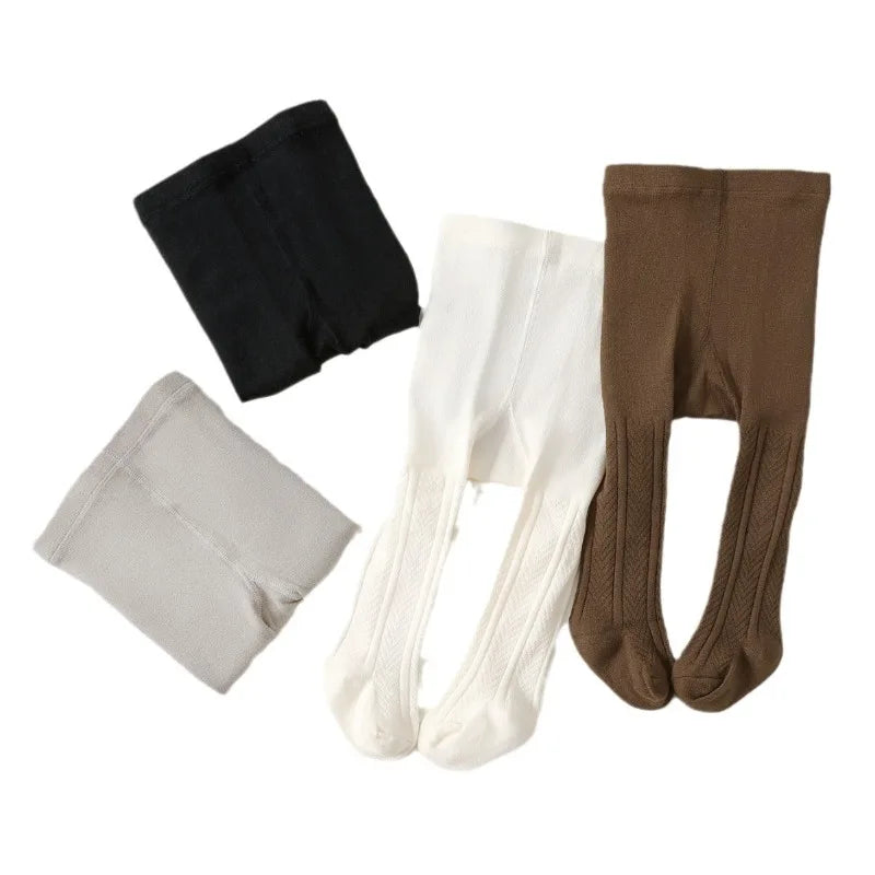 Baby Girls Bodysuit Knitted Leggings