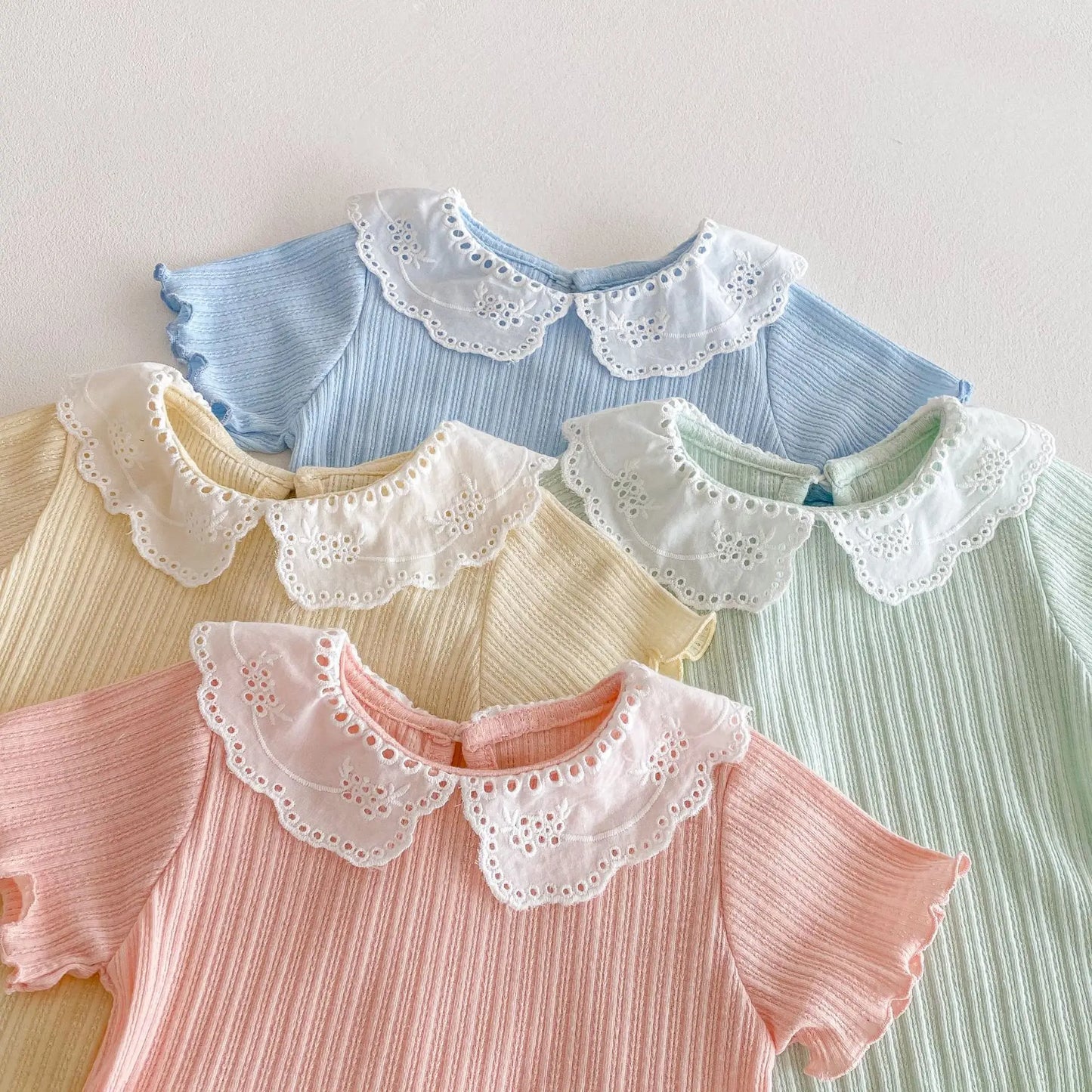 Baby Short Sleeve Tops Charming Kid's Clothing - PAMU8