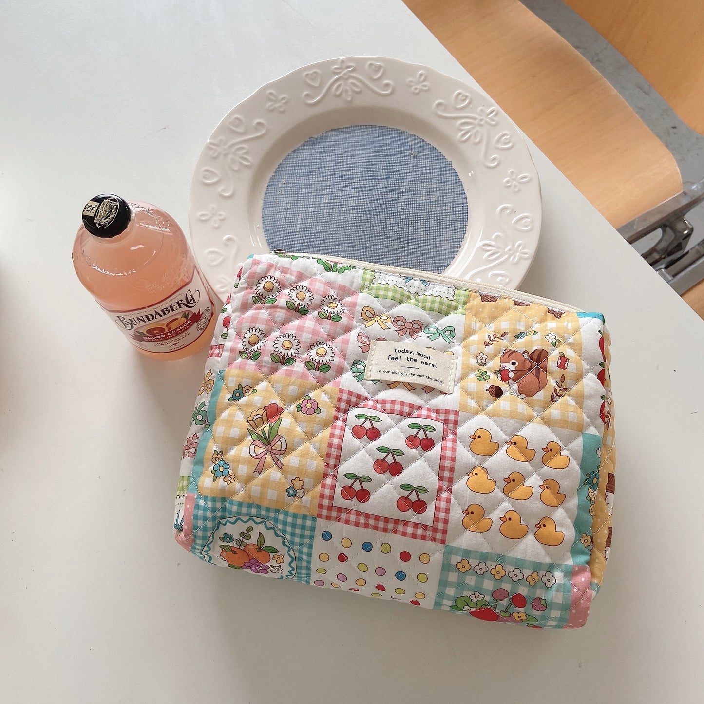 Cartoon Print Nappy Bag