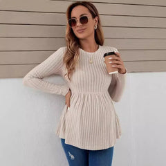 Autumn Maternity Top