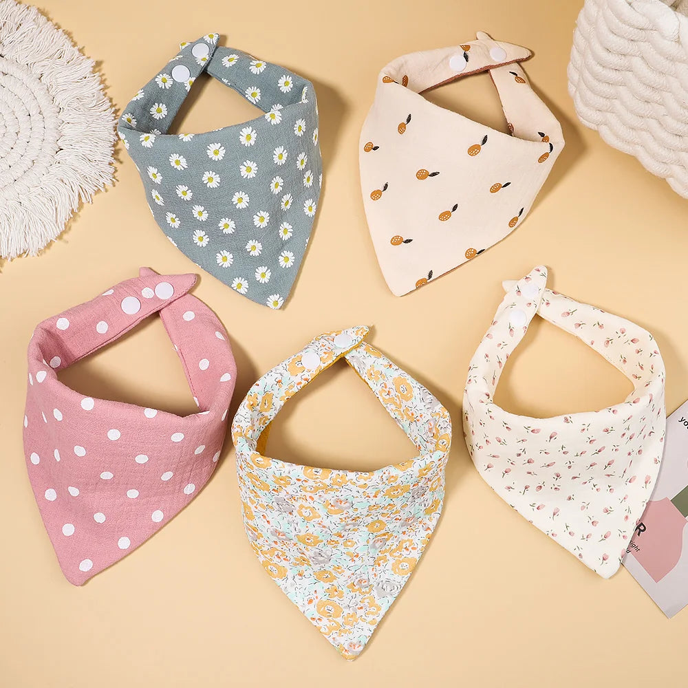 3Pcs BabyBibs with Bow