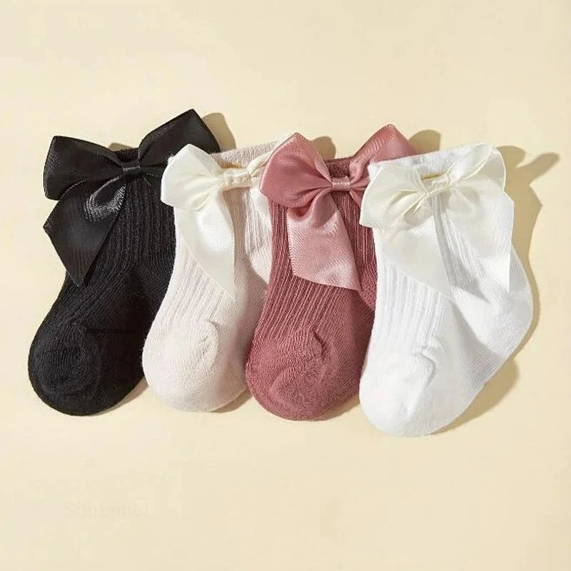 4Pcs New Kids Cottons Socks