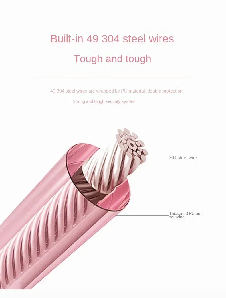Adjustable Wrist Safety Rope