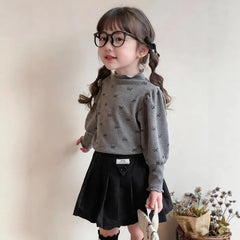 Girls High Neck Top