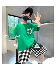 Summer Boys Fashion Outfit Set