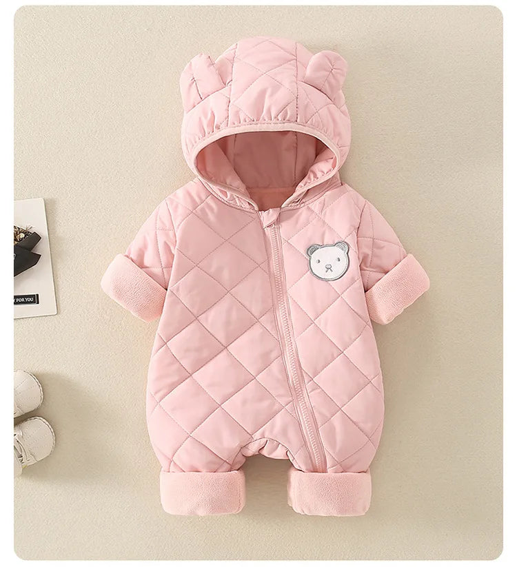 Baby Warm Fleece Jumpsuit