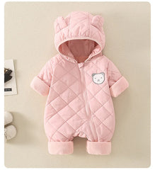 Baby Warm Fleece Jumpsuit
