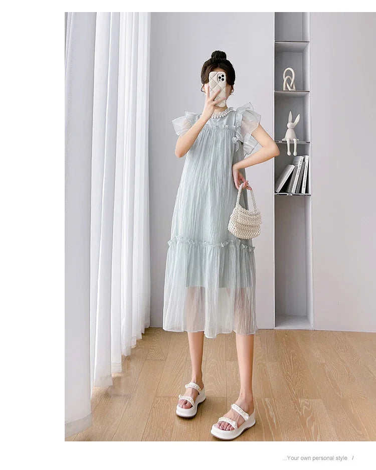 Pregnant Women's A-line Dress