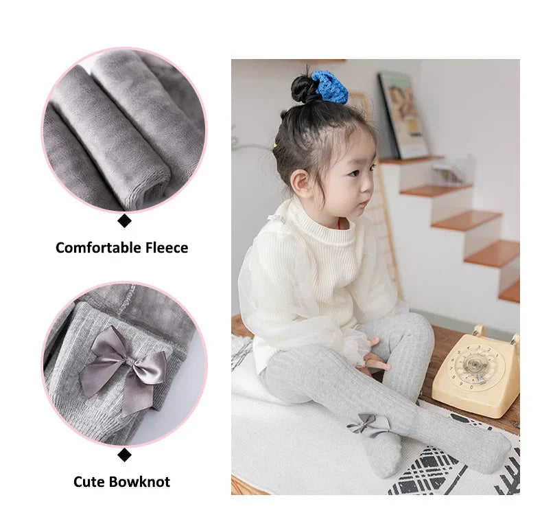Winter Plush Thick Baby Legging