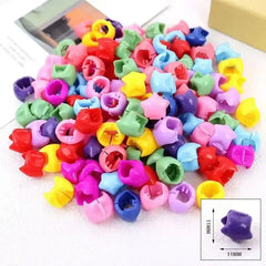 Colorful Small Hair Claw Clips for Girls – 50 & 100pcs Set