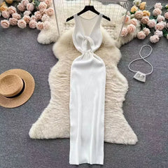 Summer Sleeveless Maternity Dress