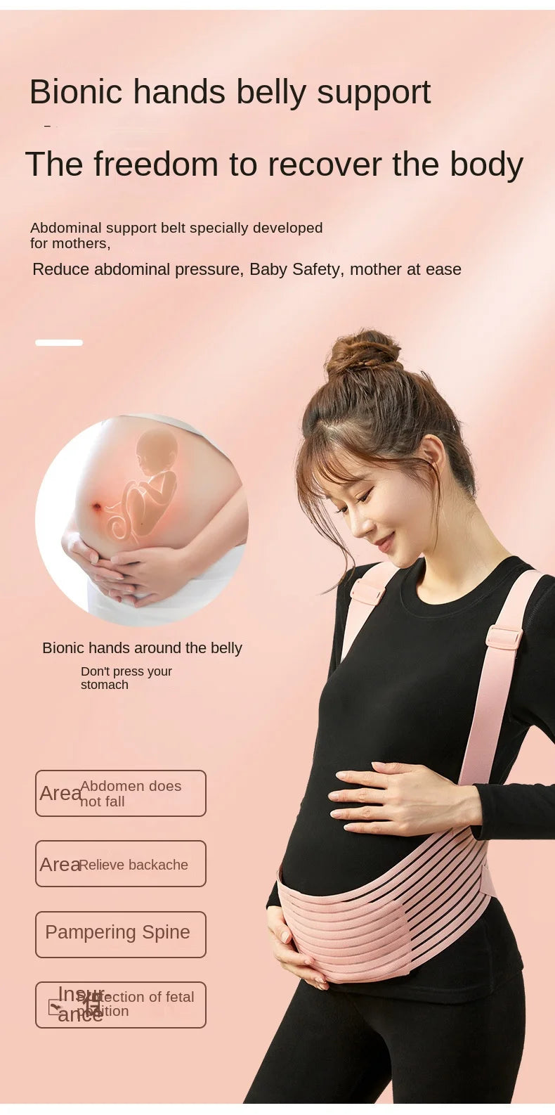 Comfort Pregnancy Belly Support Belt