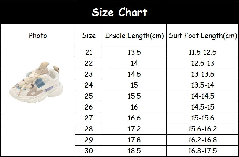 Spring Mesh Breathable Kids Sneakers