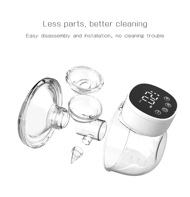 Hands-free Wearable Breast Pump