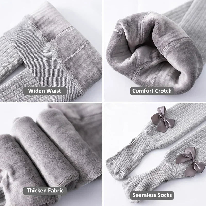 Winter Plush Thick Baby Legging